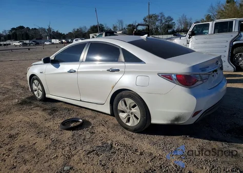 2013 Hyundai Sonata Hybrid from USA, damaged, VIN KMHEC4A48DA088927